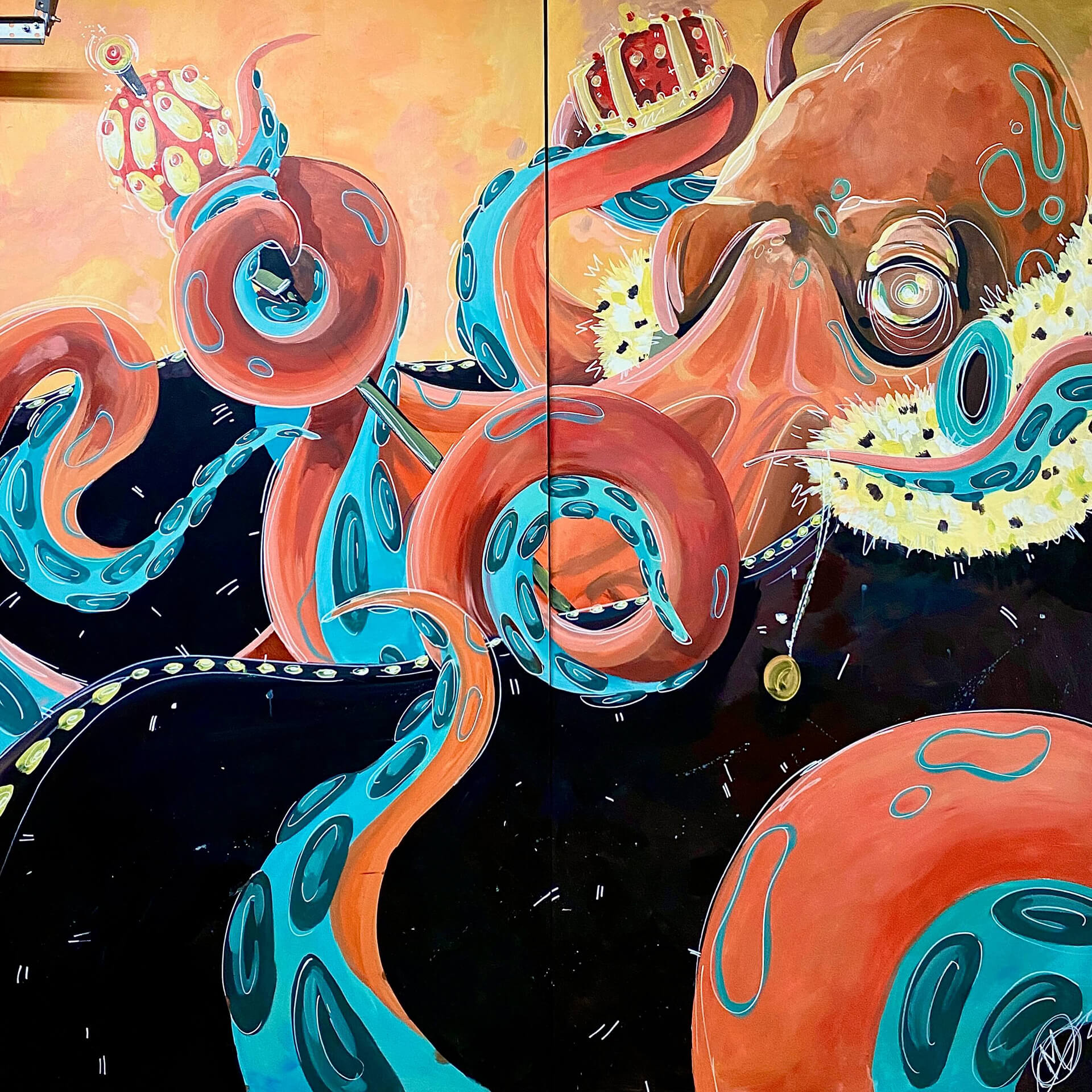 "King Octopus" by Maya Sorvalo