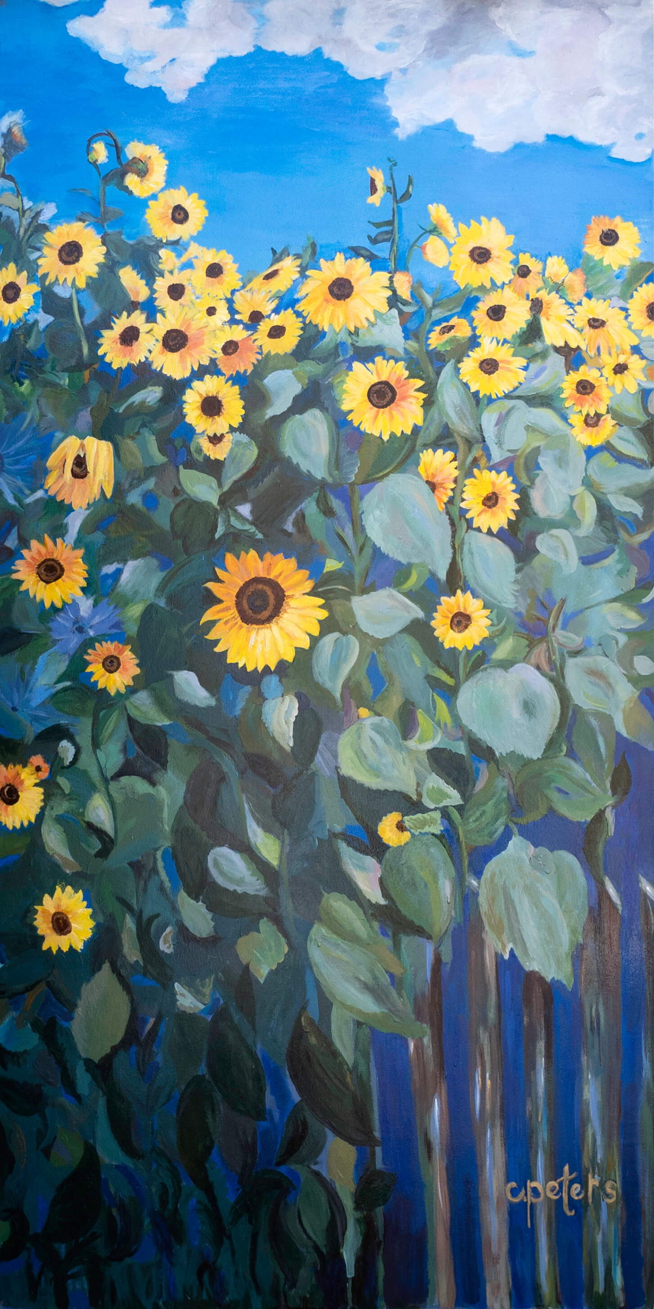 "Sunflowers" by Cindy Peters